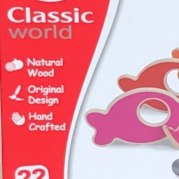 New in Box Classic World Wooden Fishing Game 3+🐟 - Picture 10 of 11